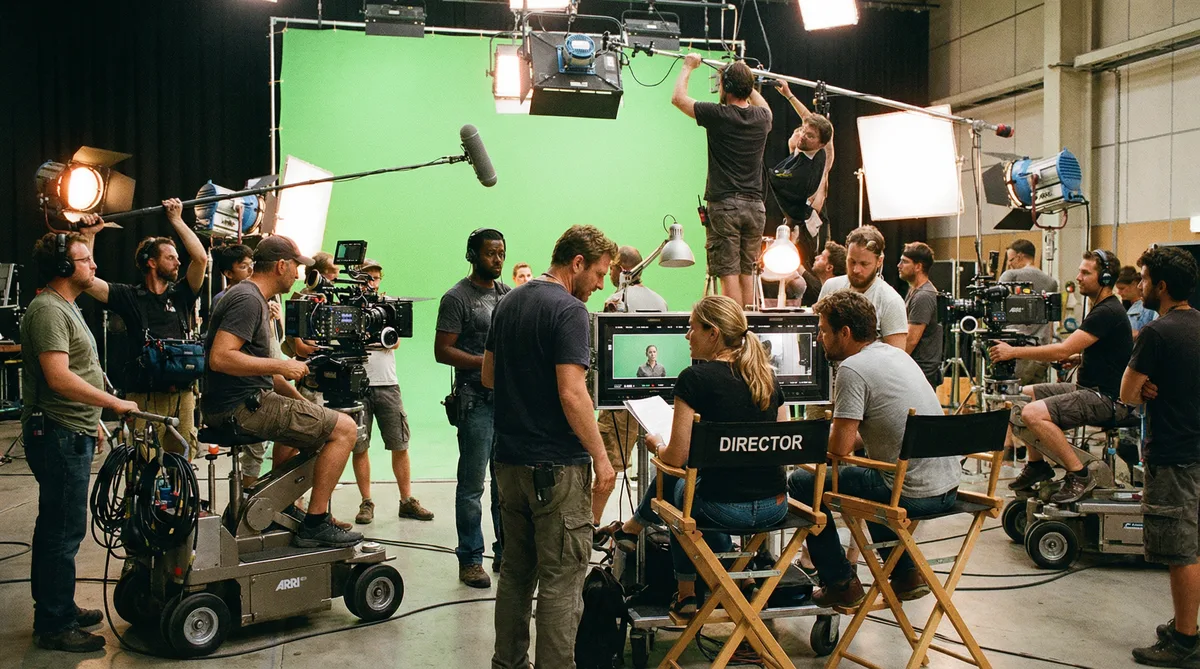 萝莉岛国际影视合作拍摄现场实景